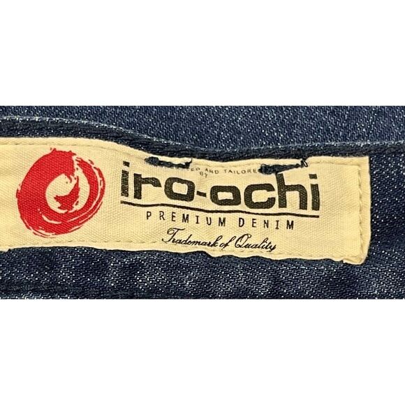 Iro-Ochi. Men's RPM Biker Jeans  - Trigger Wash - Premium Denim size 32 - Picture 6 of 6